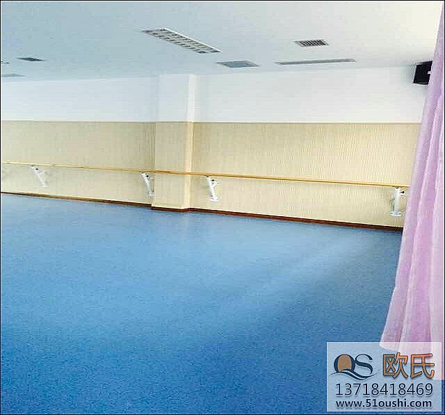 艺术学校舞蹈教室地板销售施工之湖南澧县蓝天艺术学校