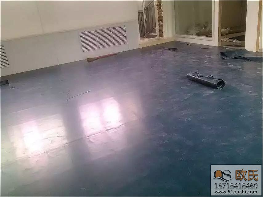 舞蹈地板铺设工程之陕西延安富县幼儿园
