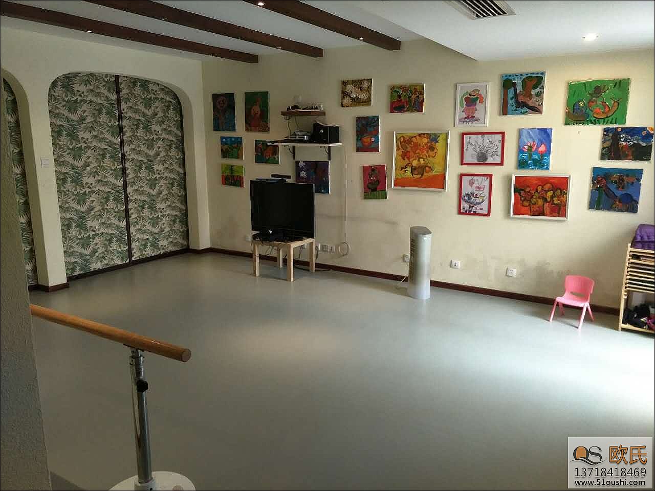 舞蹈地胶--北京朝阳高碑店中海安德鲁斯庄园成功案例