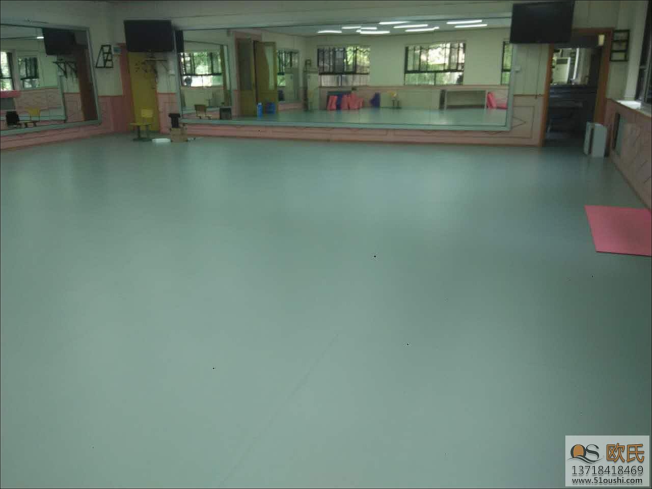 舞蹈室地胶成功案例——北京中关村**小学