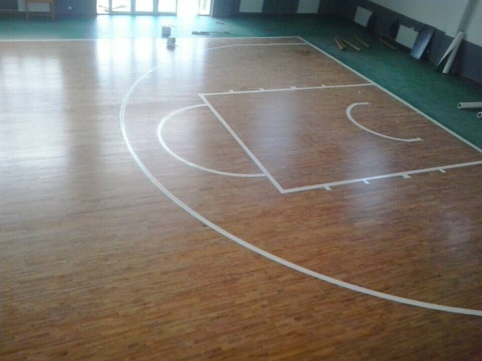 运动木地板铺设案例之河北丰宁第三中学