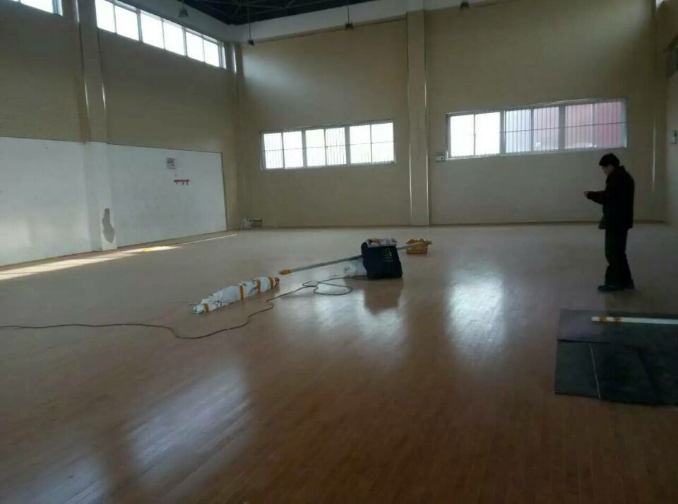 运动木地板--沧州肃宁县融天小学成功案例