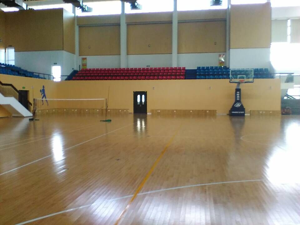 宁波港口工业学校运动木地板成功案例