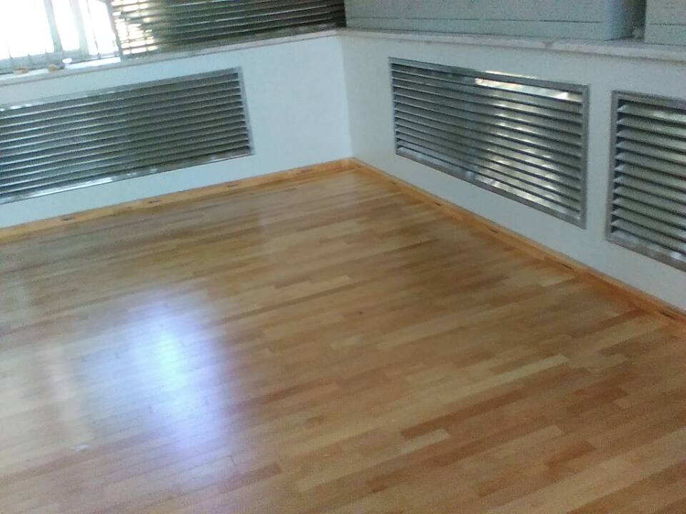 体育木地板--新疆石河子天富南热电厂体育馆成功案例
